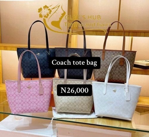 Coach tote bags 