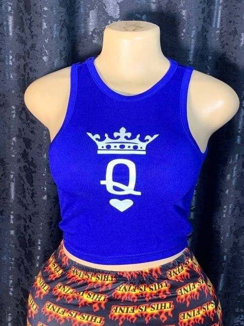 Baddies crop top 